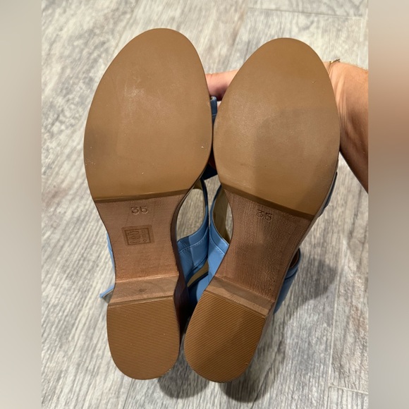 Alexandre Birman blue clarita clog heel sandals - Picture 8 of 9